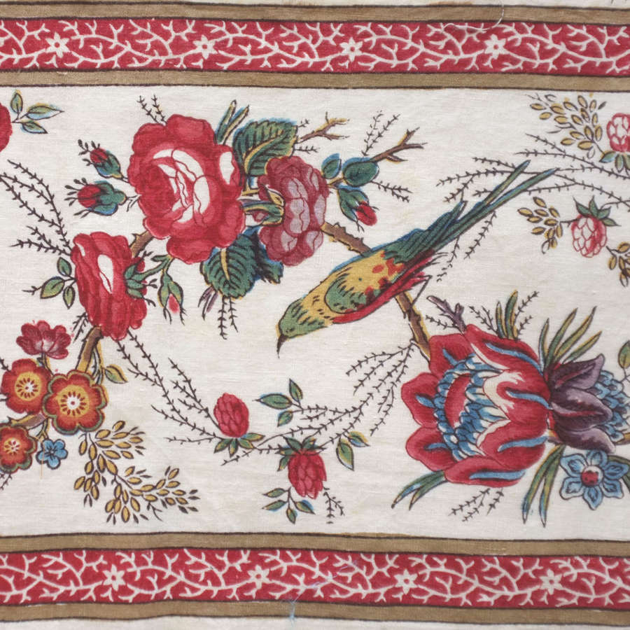 Antique French Late 18th Century Printed Border