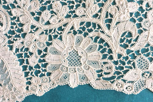 Antique Youghal Needle Lace Collar