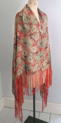 Antique 1920s Lamé Shawl