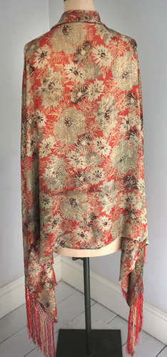 Antique 1920s Lamé Shawl