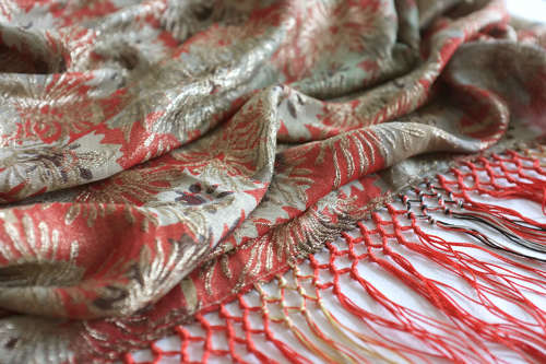 Antique 1920s Lamé Shawl