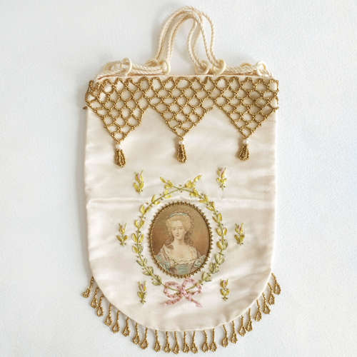 Antique Georgian Silk Reticule
