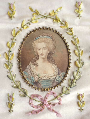 Antique Georgian Silk Reticule