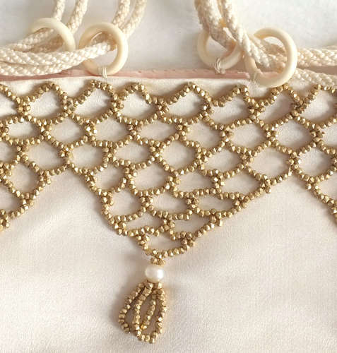 Antique Georgian Silk Reticule