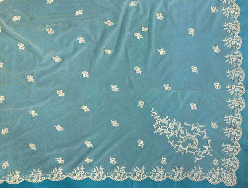 Antique Honiton Lace Wedding Veil