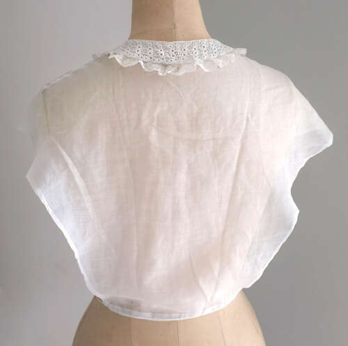 Antique Mid 19th Century Muslin Chemisette