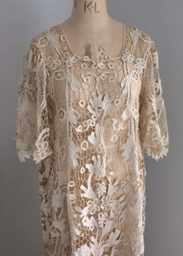 Antique Tape Lace Dress