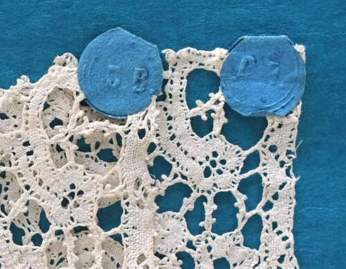 Antique 17th Century Milanese Bobbin Lace Border