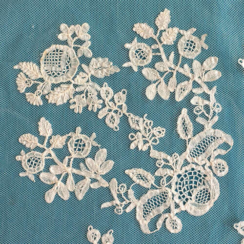 Antique Honiton Lace Wedding Veil