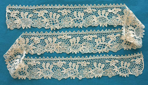 Antique Youghal Needlelace Border